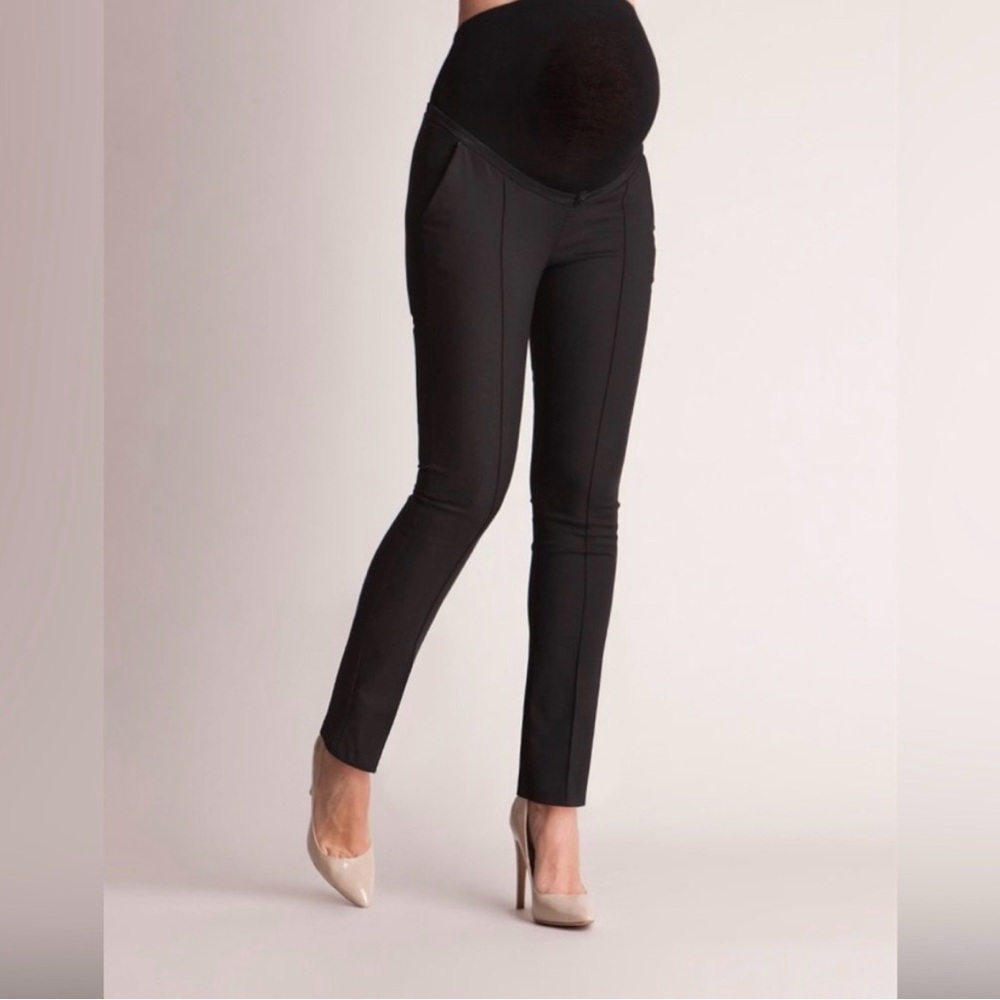 Seraphine Women’s Maternity Slim Leg Over Belly Trouser Work Pant Career